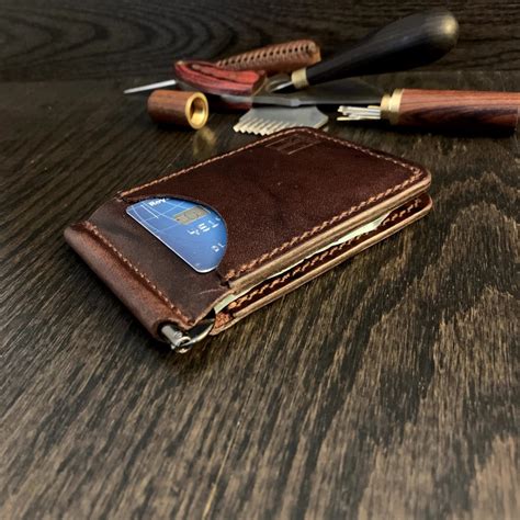 high end money clip wallet.